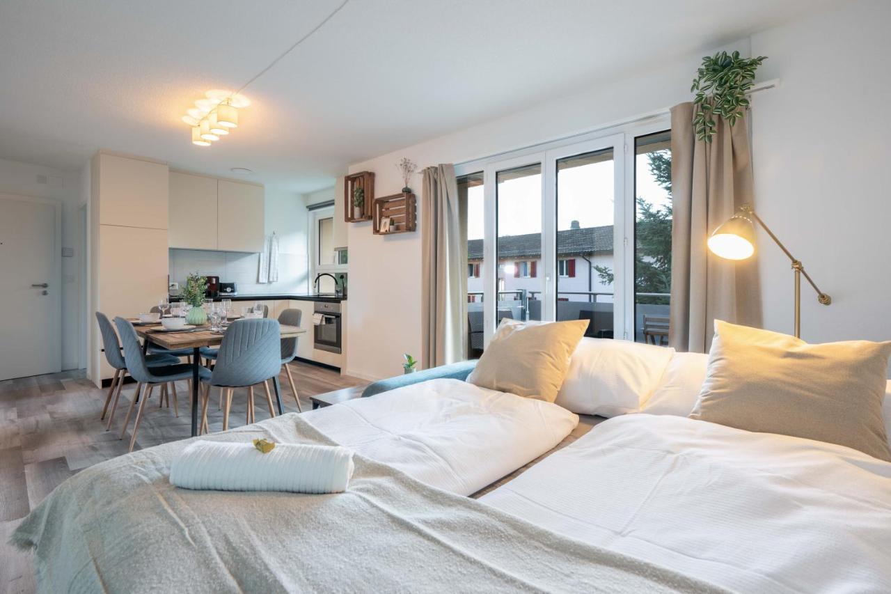 Moderne Wohnung Mit Parkplatz - Top Floor Ostermundigen Екстер'єр фото